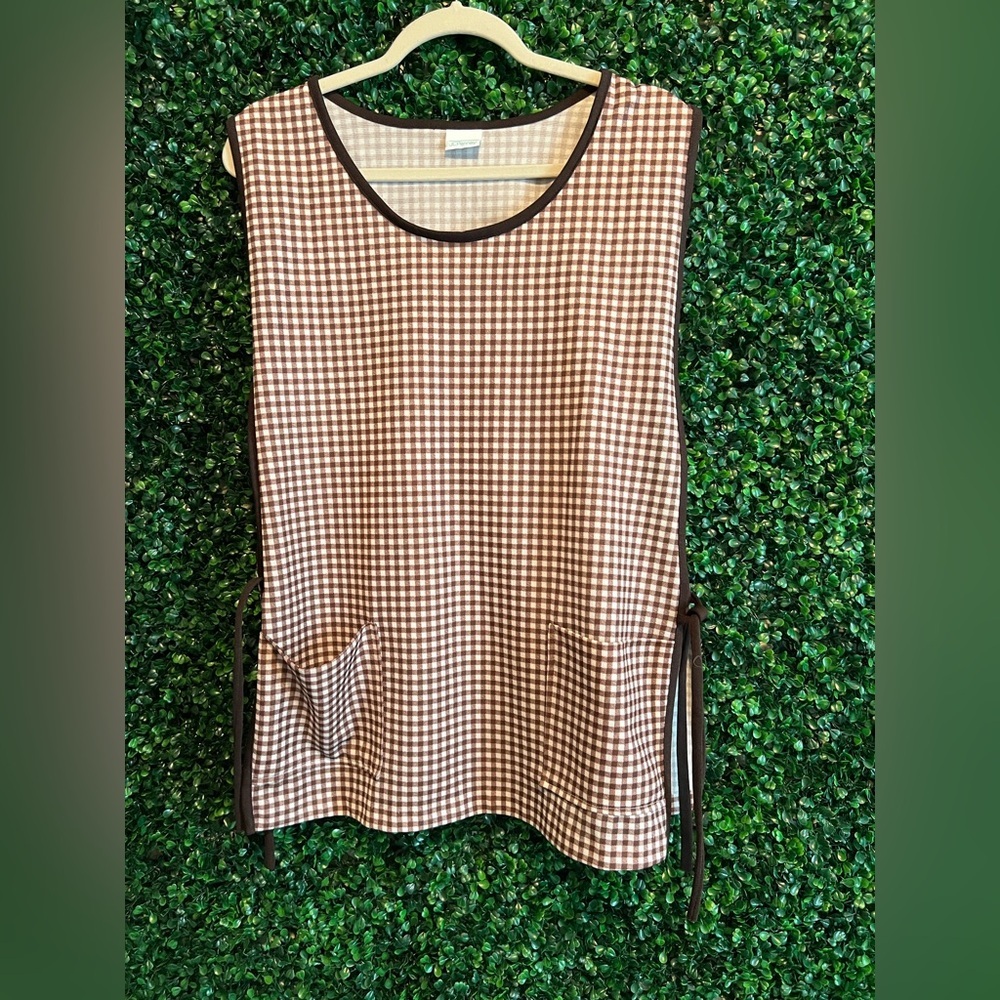 Vintage JCPenny Checkered Apron